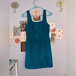 Japna Corduroy Ribbed Mini Dress NWT